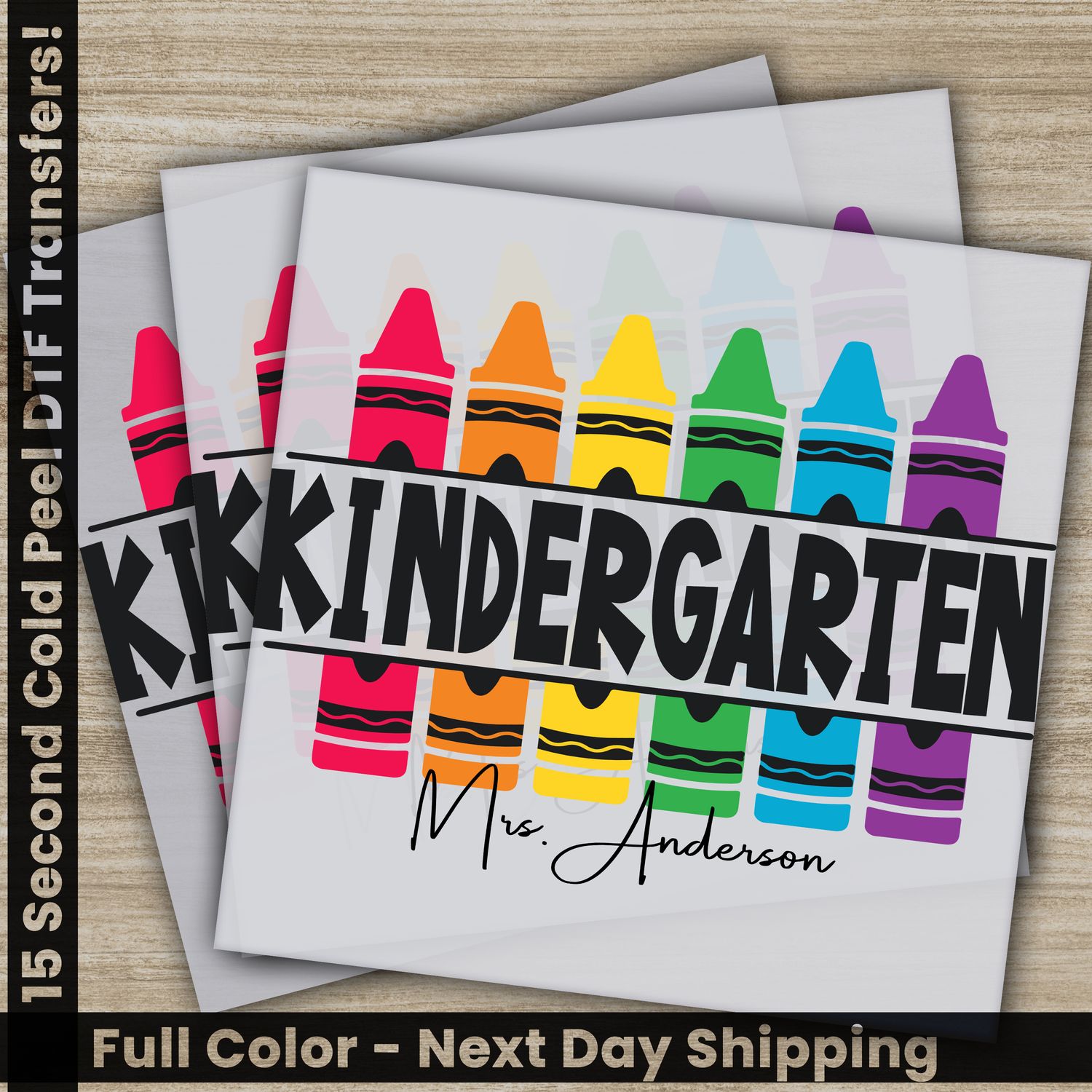 Kindergarten Teacher, Ready to Press DTF