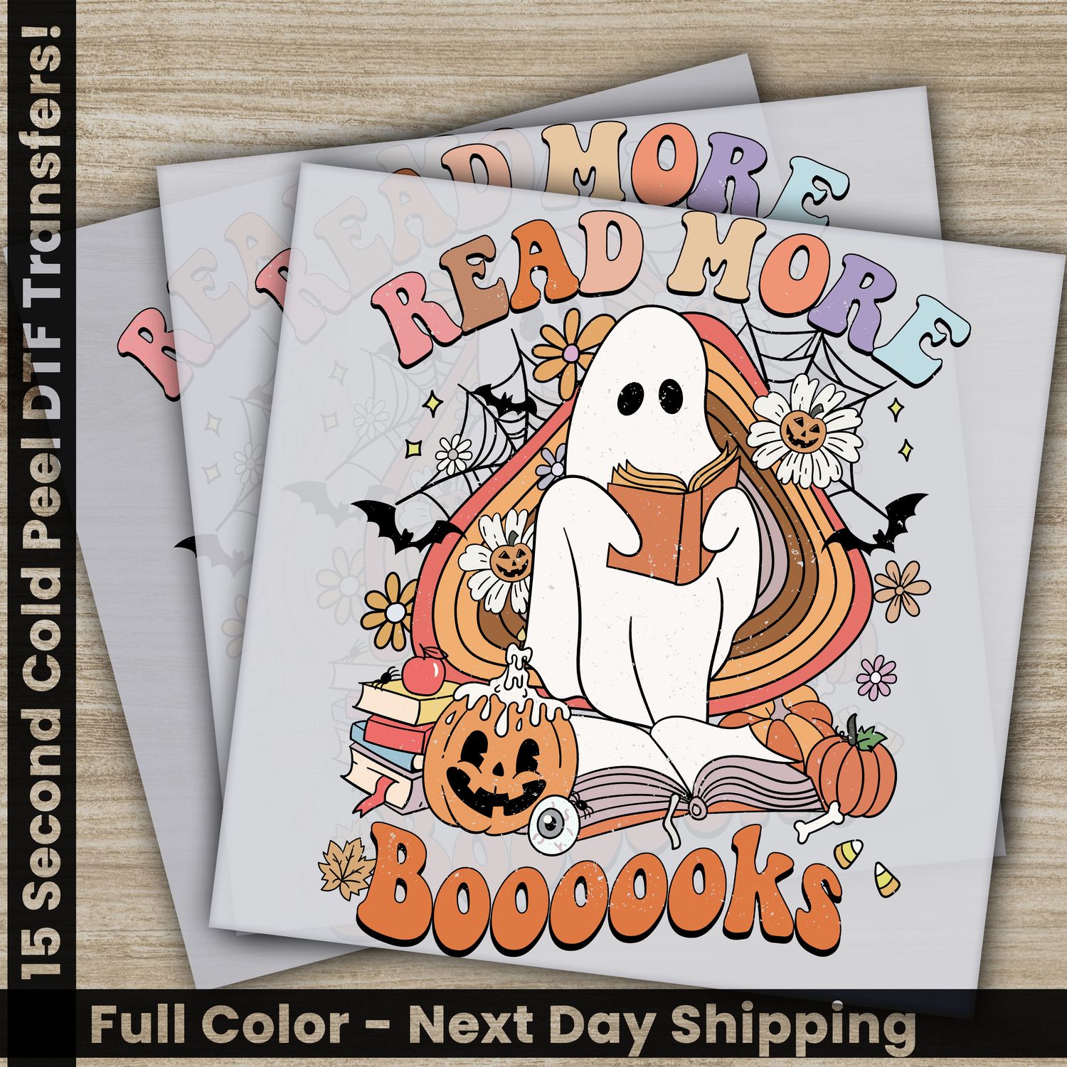 Teacher, Read More Boooooks, Ready to Press DTF