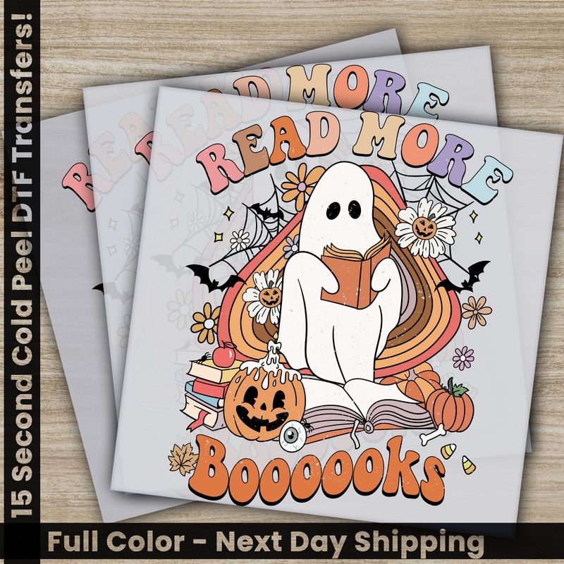 Teacher, Read More Boooooks, Ready to Press DTF