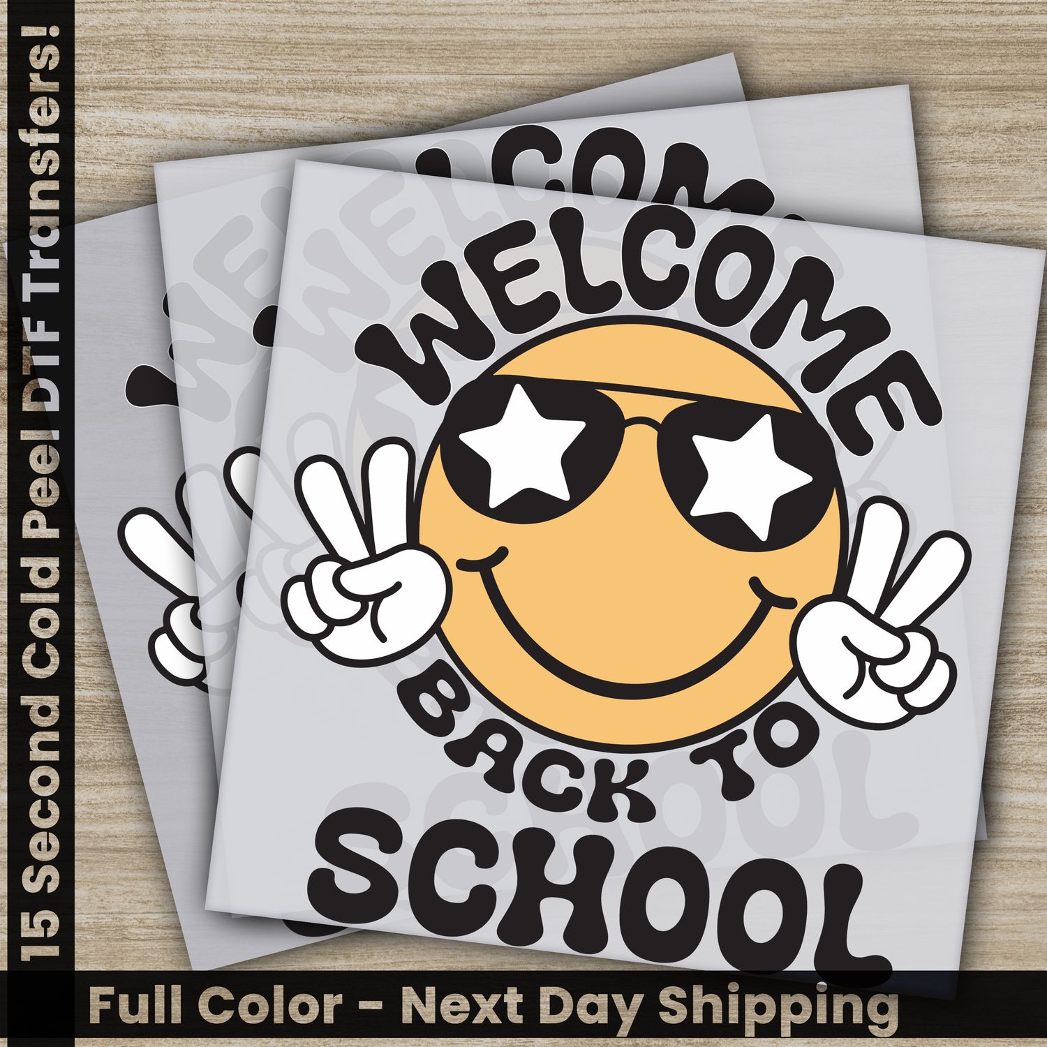 Teacher, Welcome Back To School, Ready to Press DTF