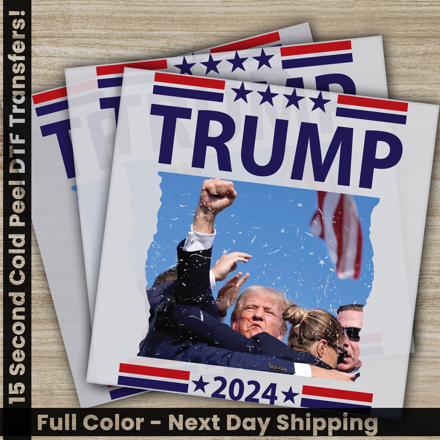 Trump, 2024 President, Ready to Press DTF