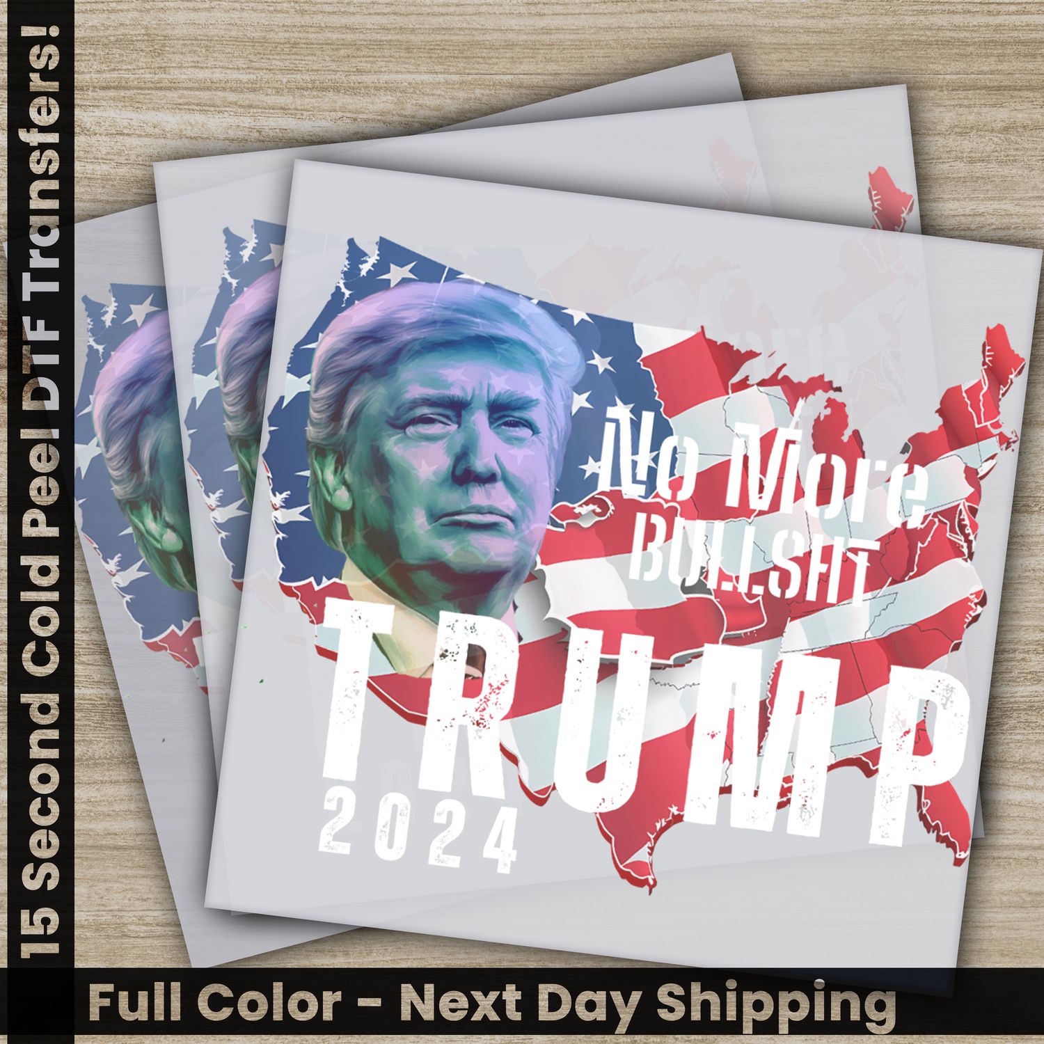 Trump, 2024 President, Ready to Press DTF