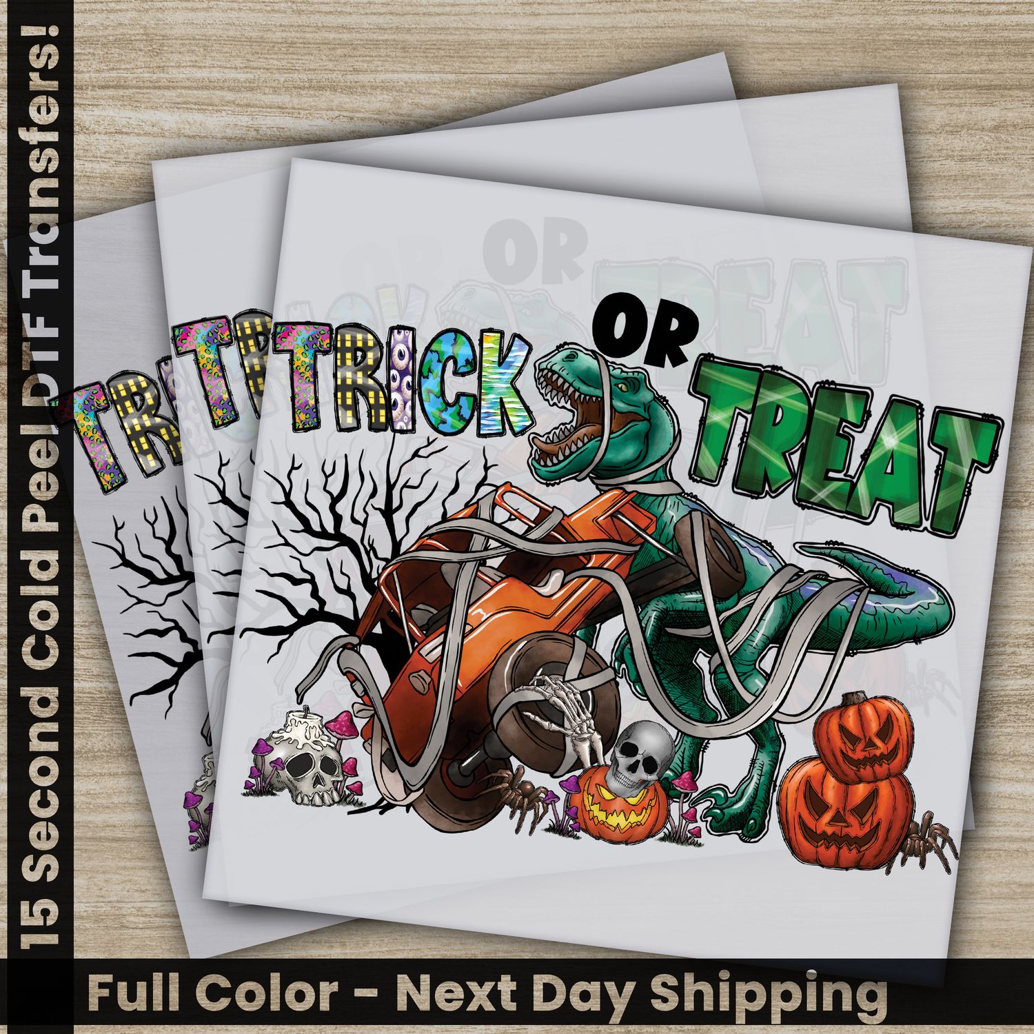 Halloween, Trick or Treat, Ready to Press DTF