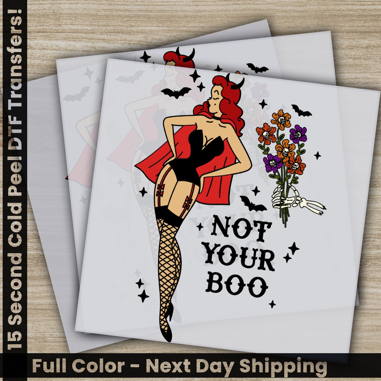 Halloween, Not Your Boo, Ready to Press DTF