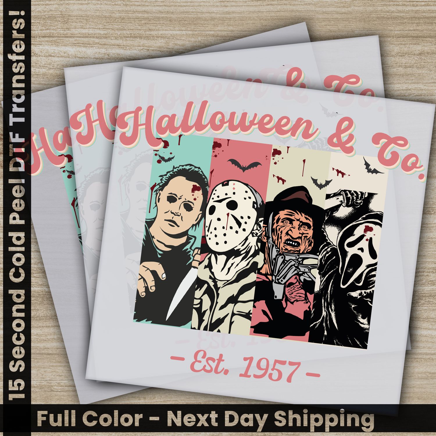 Halloween and Co, Ready to Press DTF