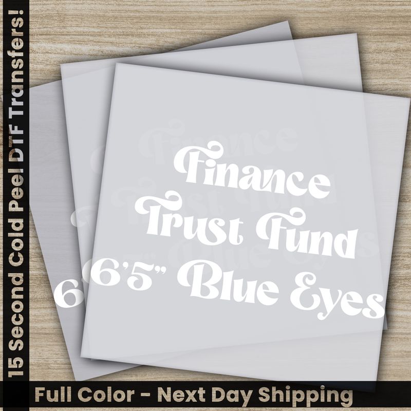 I&#39;m Looking For A Man, In Finance, Blue Eyes, Ready To Press DTF