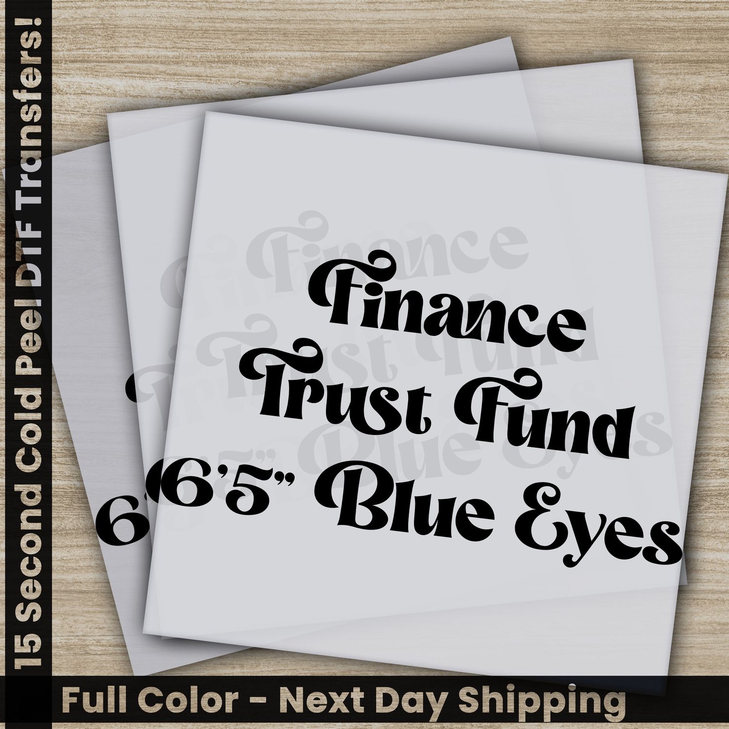 I&#39;m Looking For A Man, In Finance, Blue Eyes, Ready To Press DTF