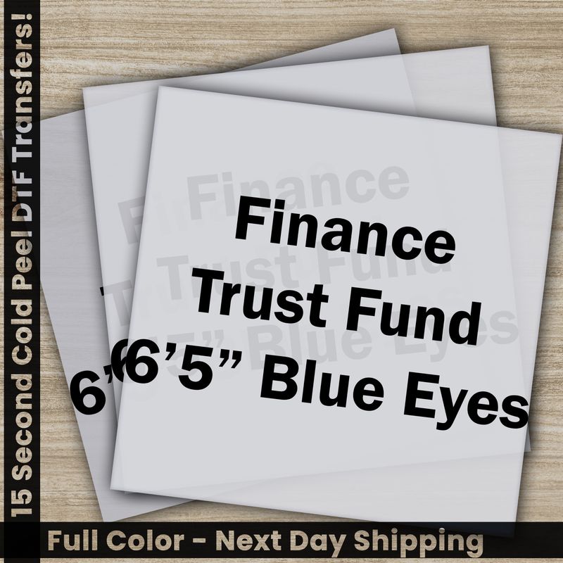 I&#39;m Looking For A Man, In Finance, Blue Eyes, Ready To Press DTF