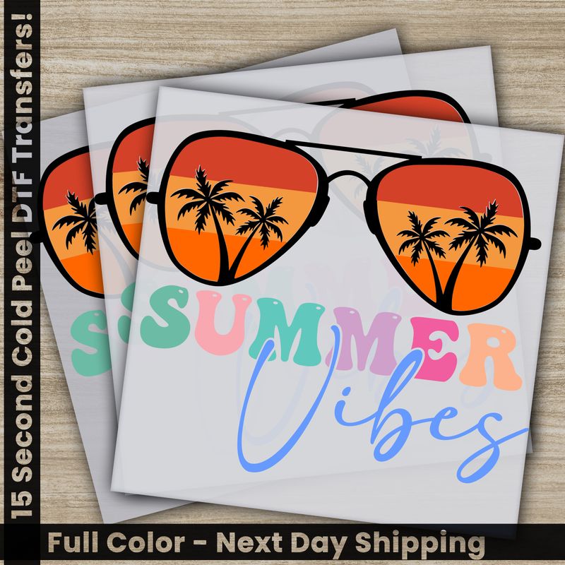 Summer Vibes, Ready To Press DTF