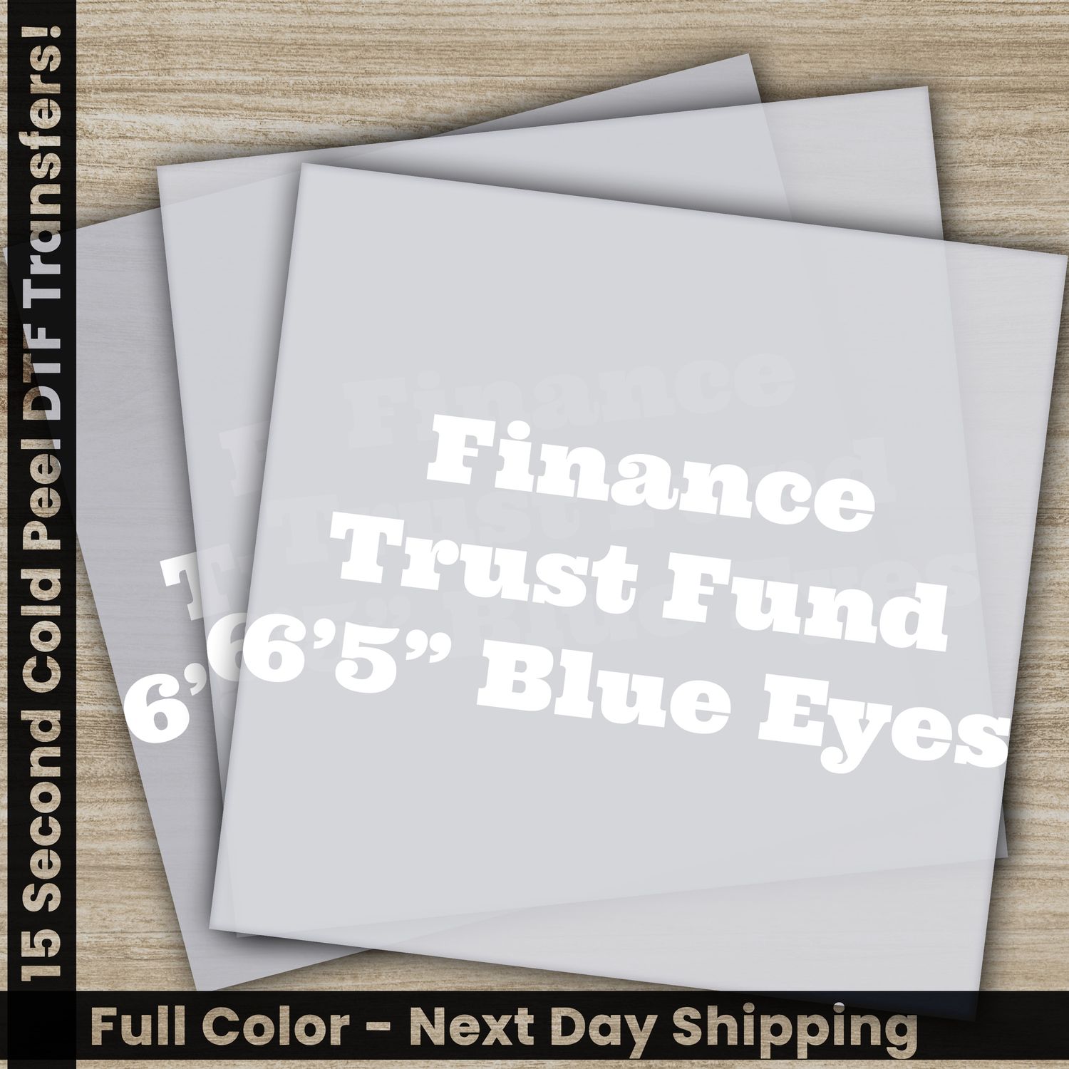 I&#39;m Looking For A Man, In Finance, Blue Eyes, Ready To Press DTF