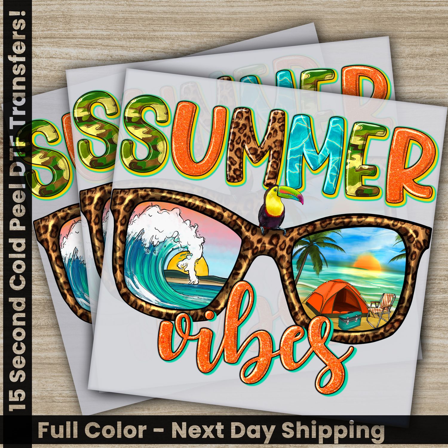 Summer Vibes, Ready To Press DTF