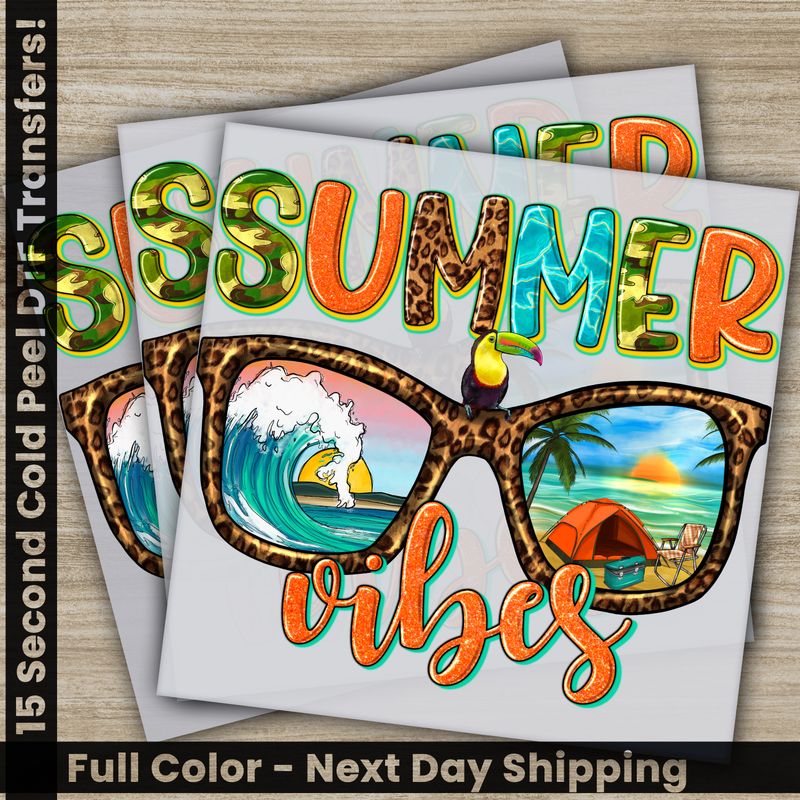 Summer Vibes, Ready To Press DTF