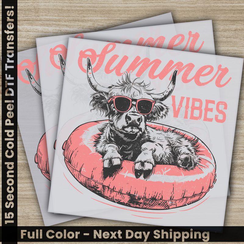 Summer Vibes, Ready To Press DTF