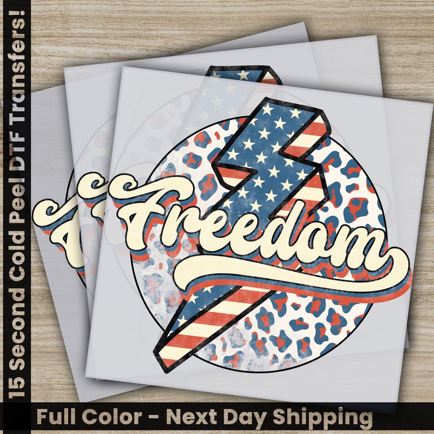 Freedom, America, USA, Ready To Press DTF