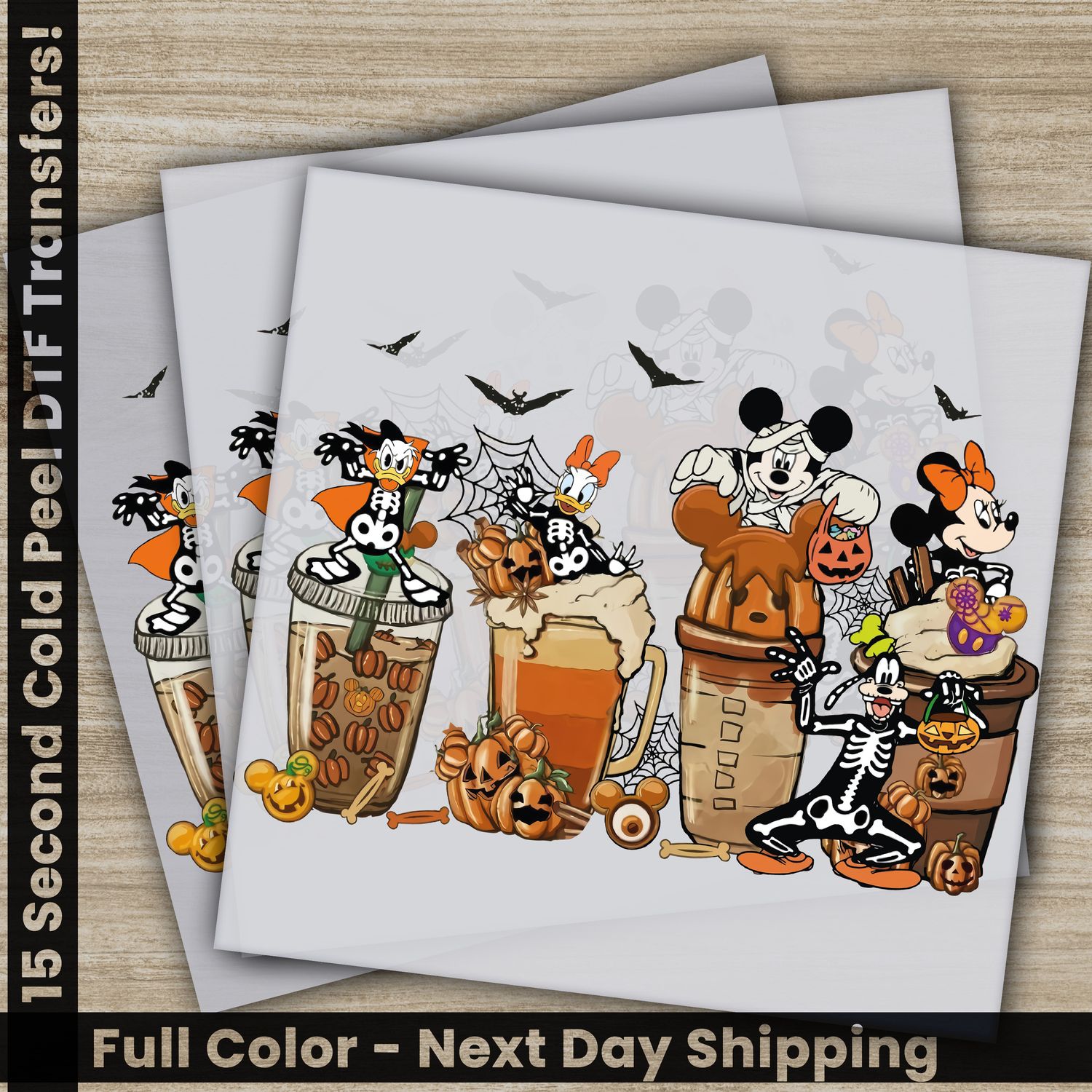 Halloween, Disney, Ready To Press DTF
