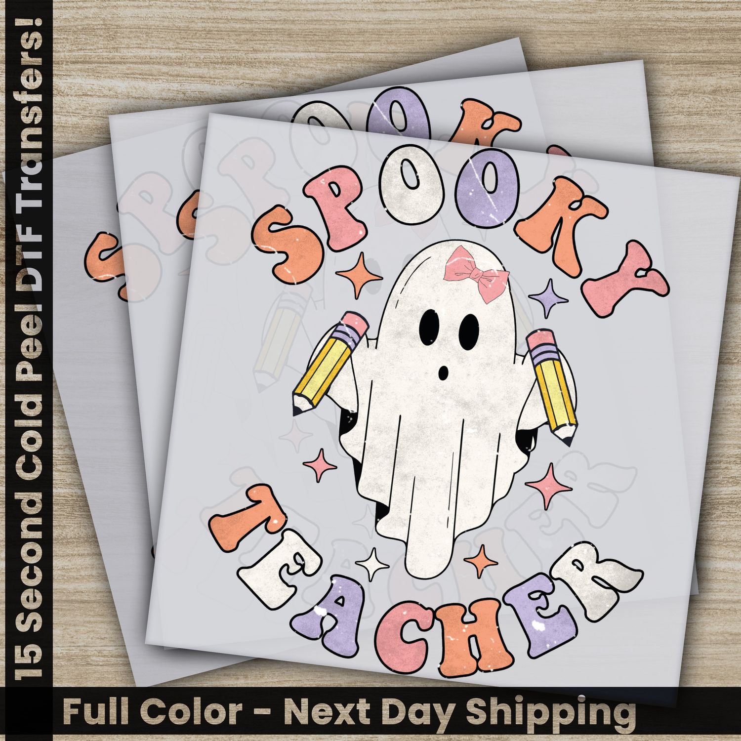 Halloween, Spooky Teacher, Ready To Press DTF