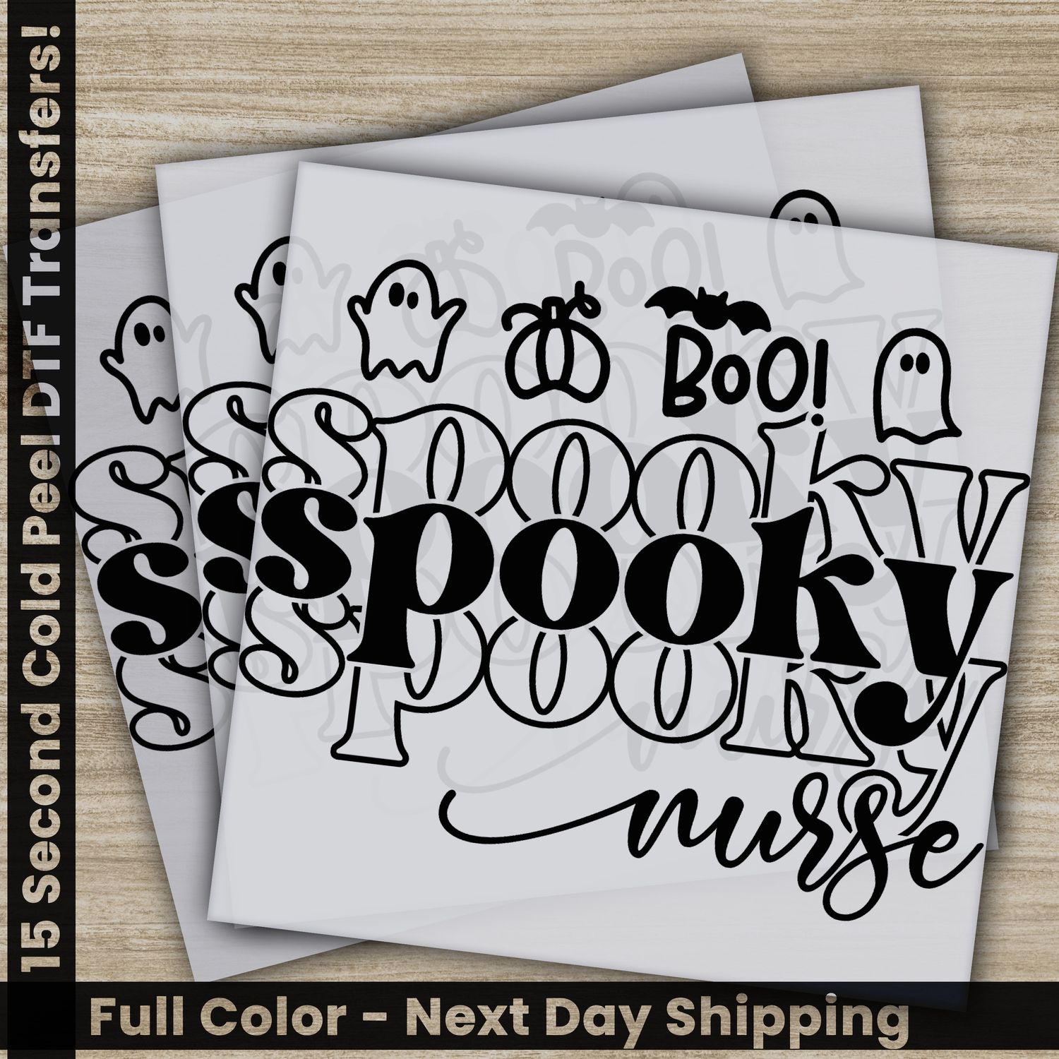 Halloween, Spooky, Ready To Press DTF
