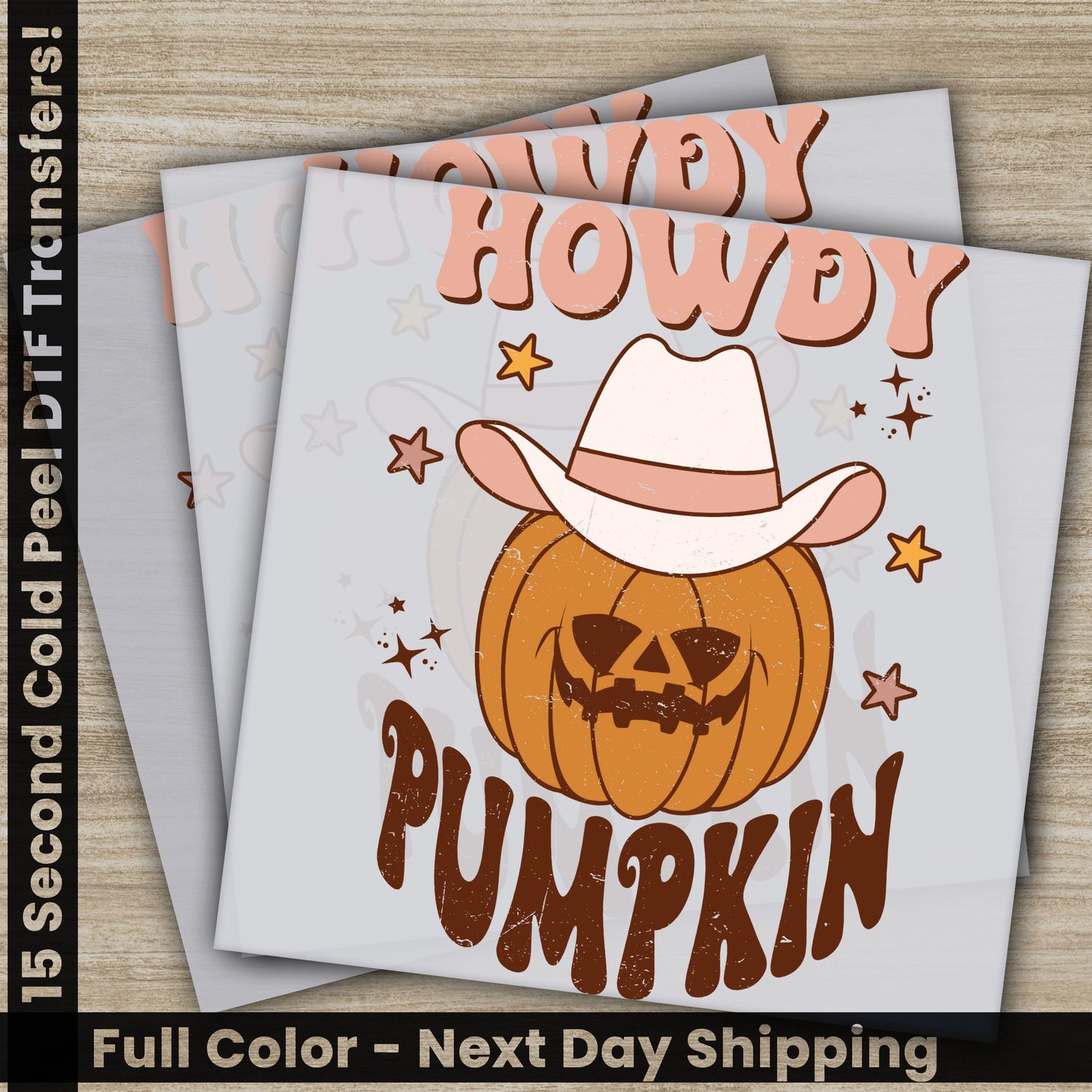 Halloween, Howdy Pumpkin, Ready To Press DTF