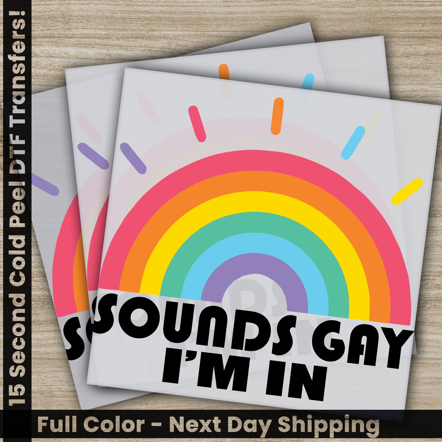 Love Wins, LGBT, Pride Rainbow, Ready To Press DTF