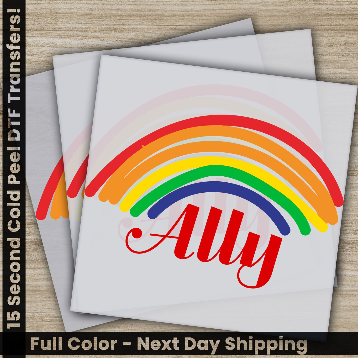 LGBTQ, Pride, Rainbow, Ready To Press DTF