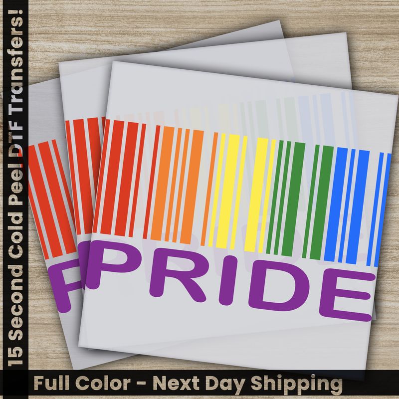LGBTQ, Pride, Rainbow, Love, Ready To Press DTF