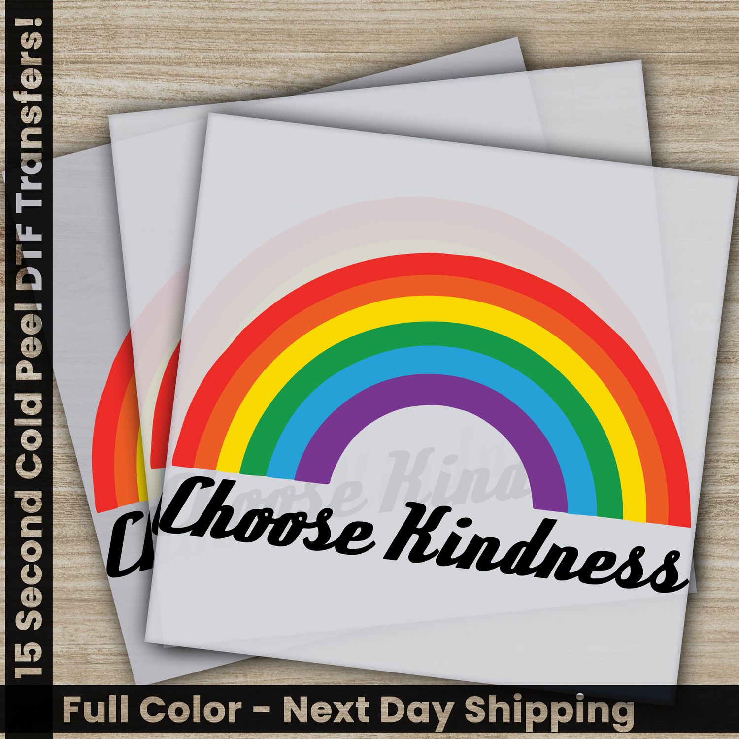 LGBTQ, Pride, Rainbow, Ready To Press DTF
