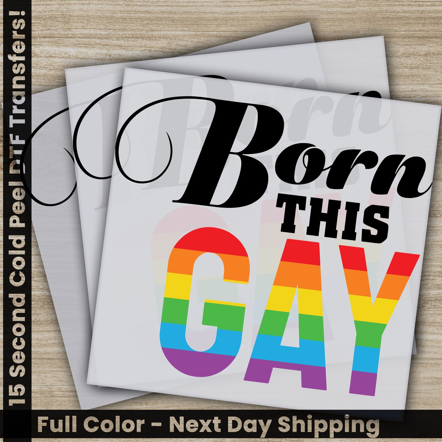 LGBTQ, Pride, Born This Gay, Heart, Ready To Press DTF