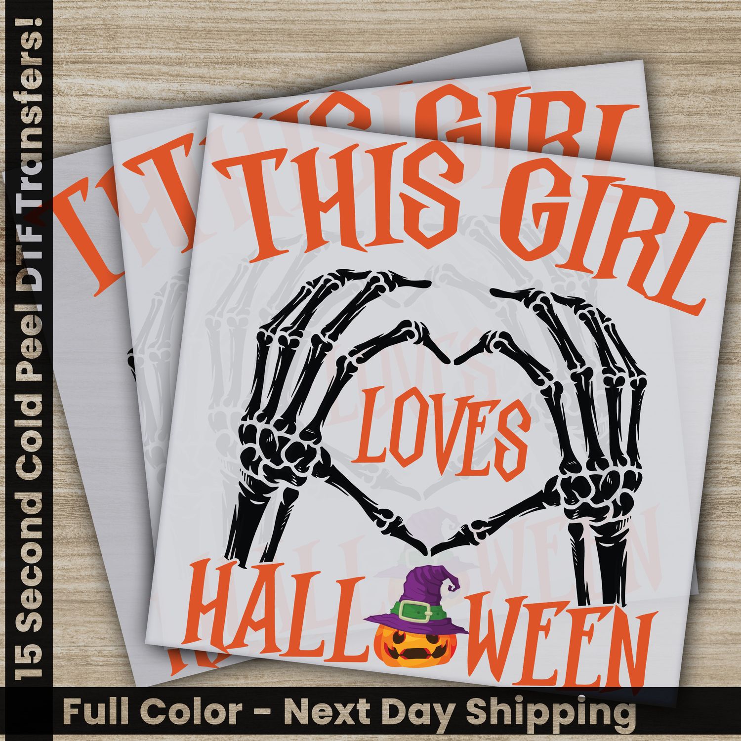 This Girl Halloween, Ready to Press DTF