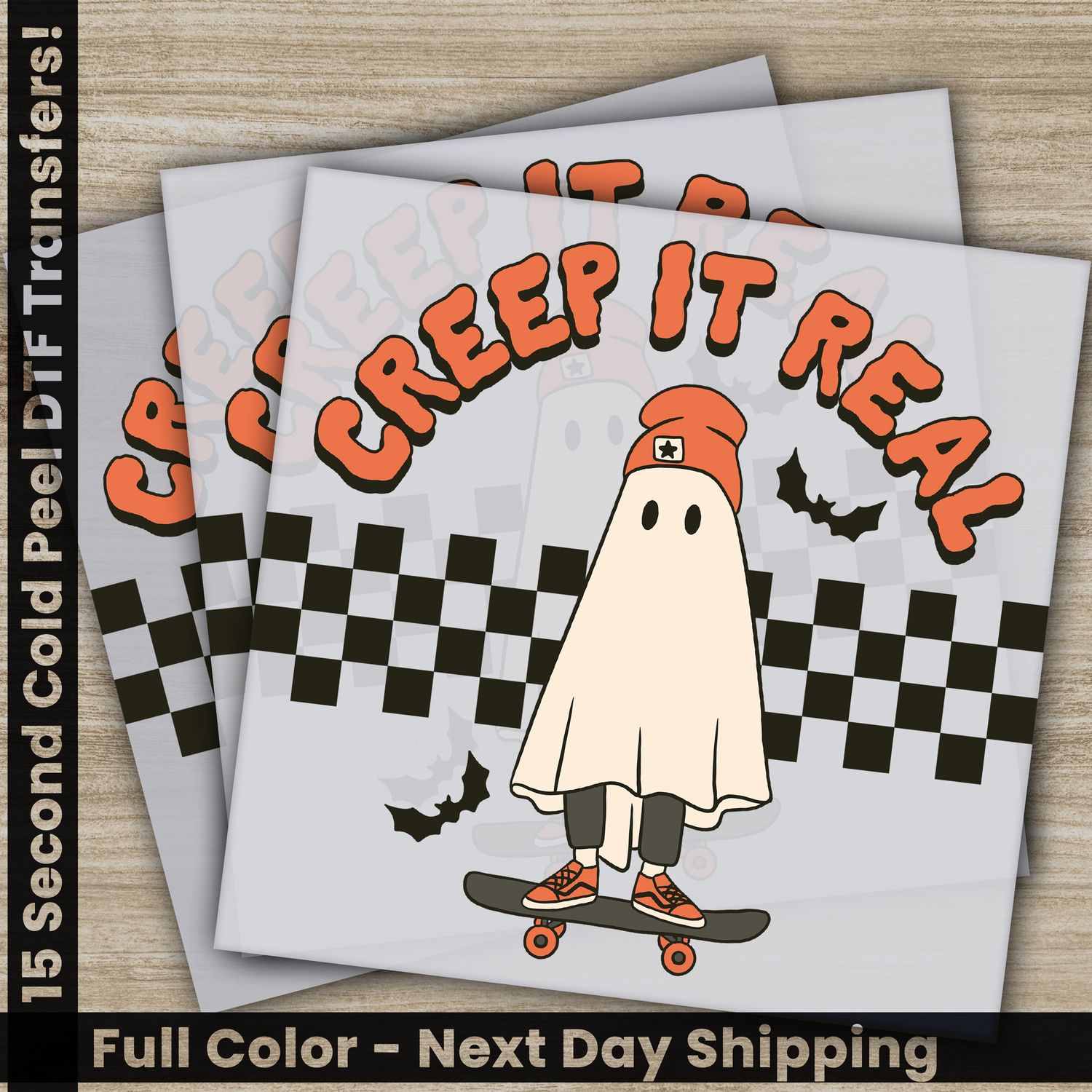Creep It Real, Halloween, Ready to Press DTF