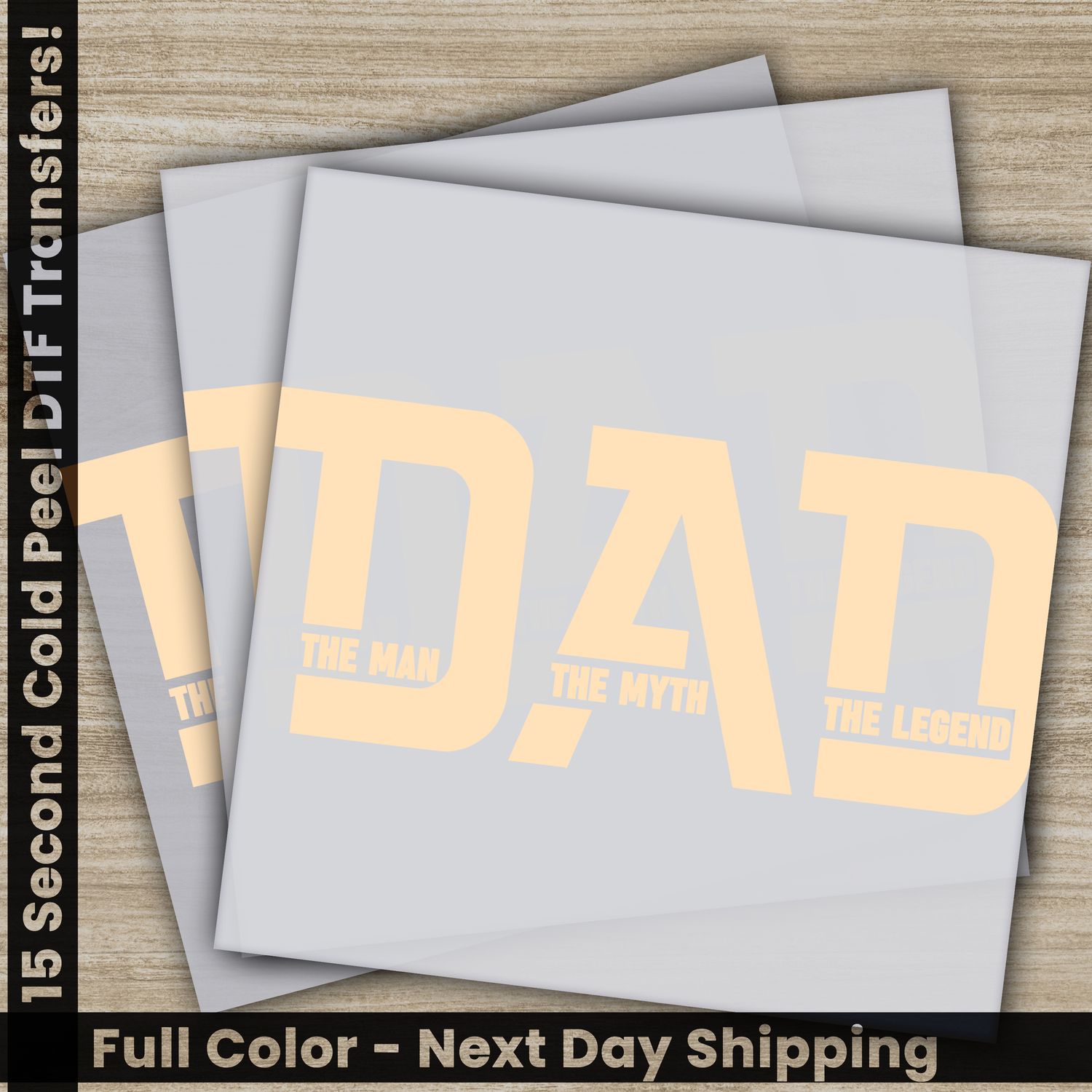 Dad, Father, Ready To Press DTF