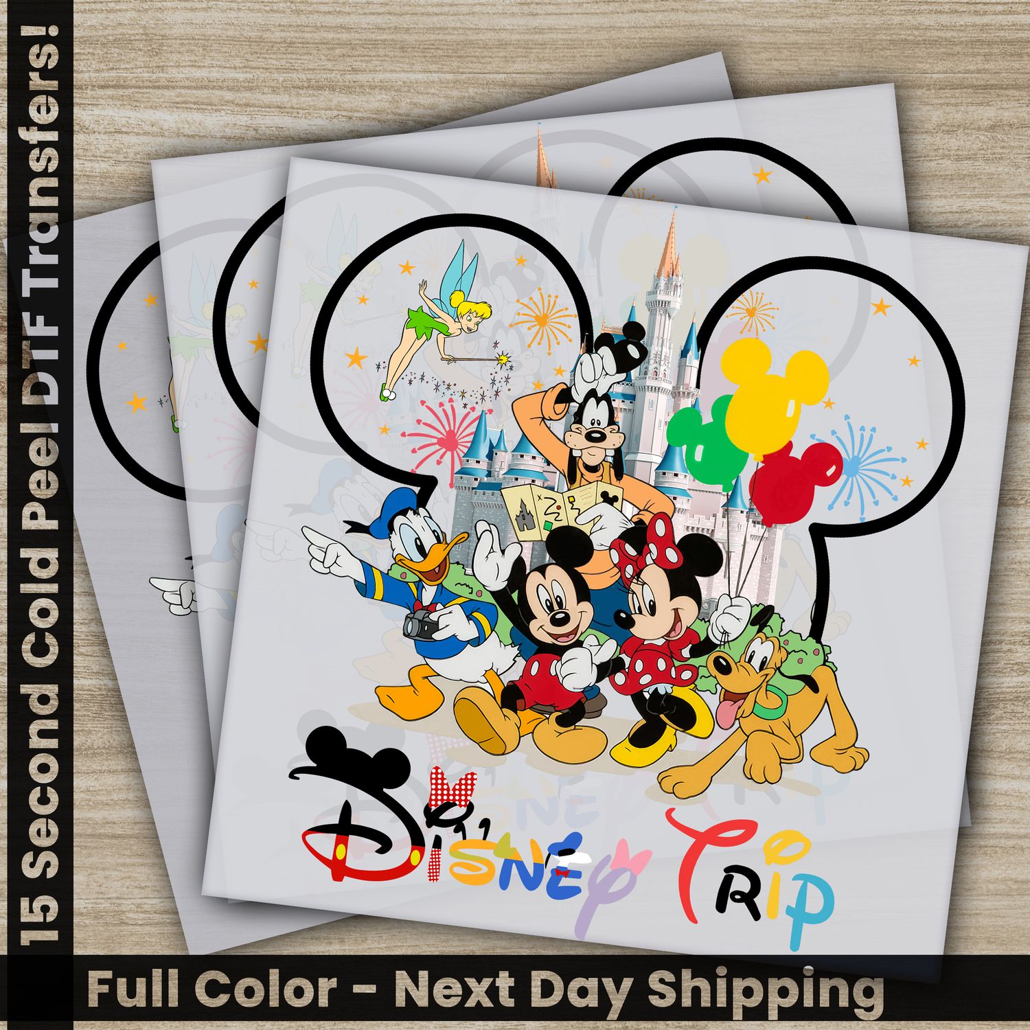 Mickey, Disney Trip, Ready To Press DTF