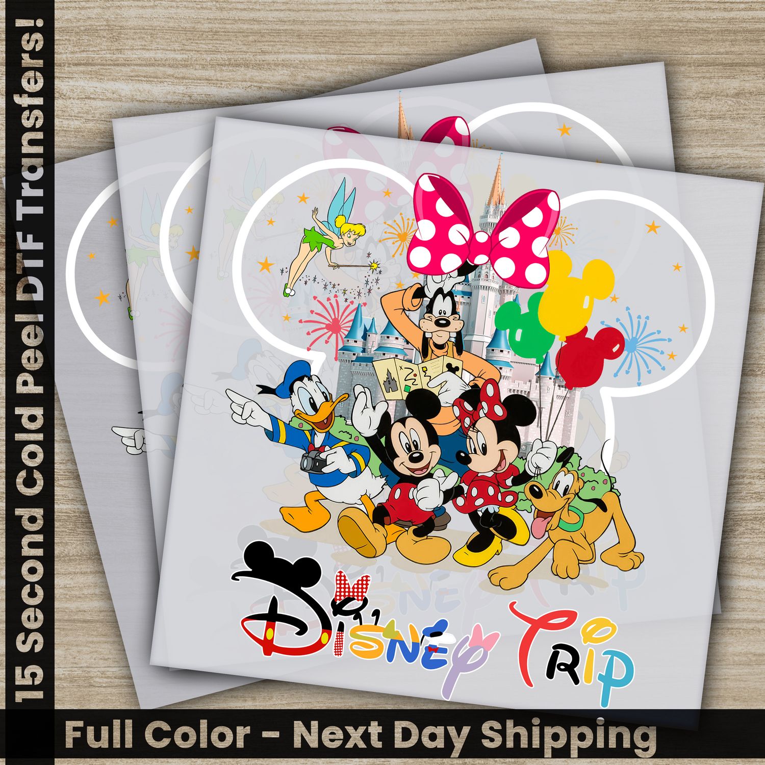 Minnie, Disney Trip, Ready To Press DTF