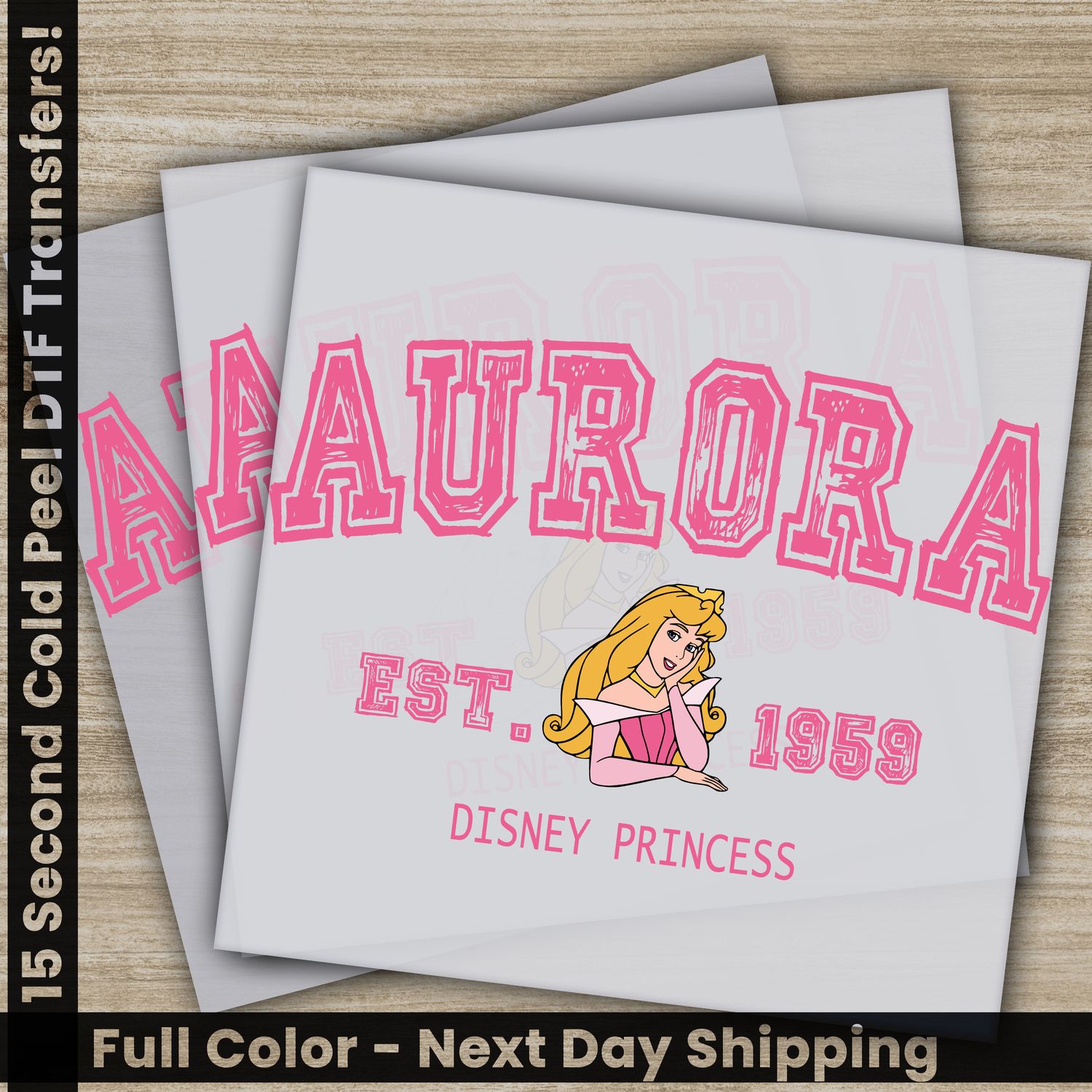 Disney Princess, Ready To Press DTF