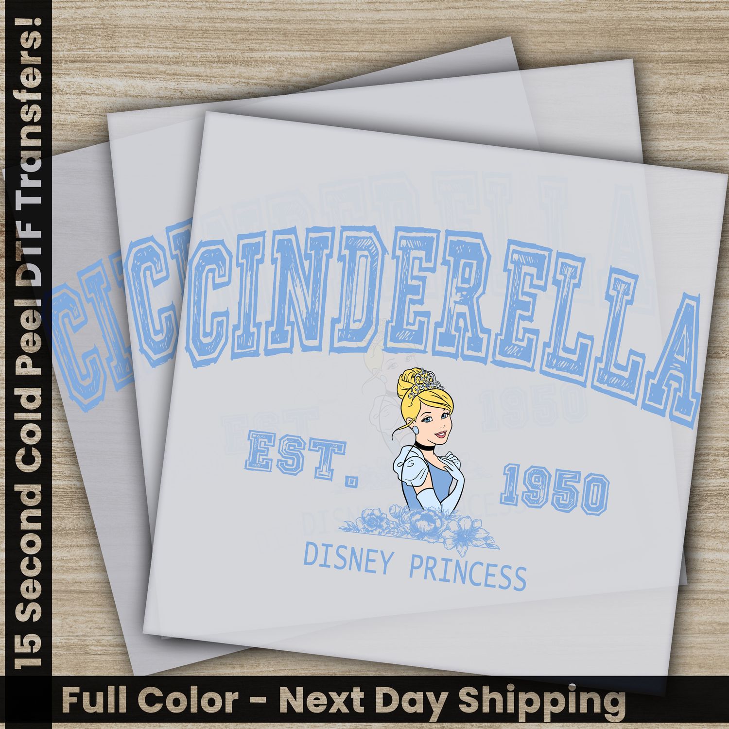 Disney Princess, Ready To Press DTF
