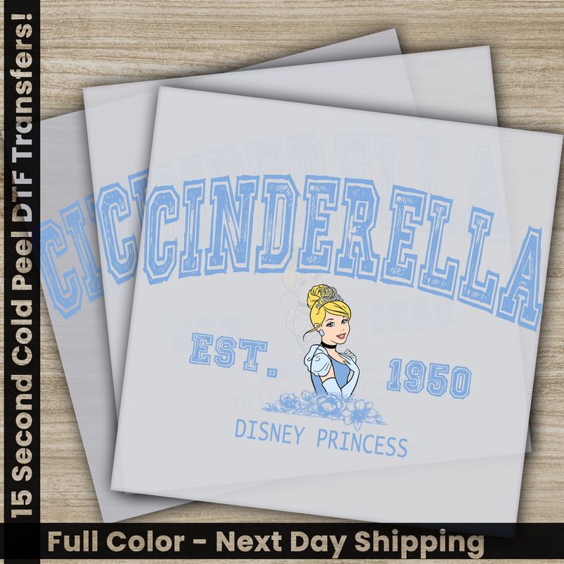 Disney Princess, Ready To Press DTF