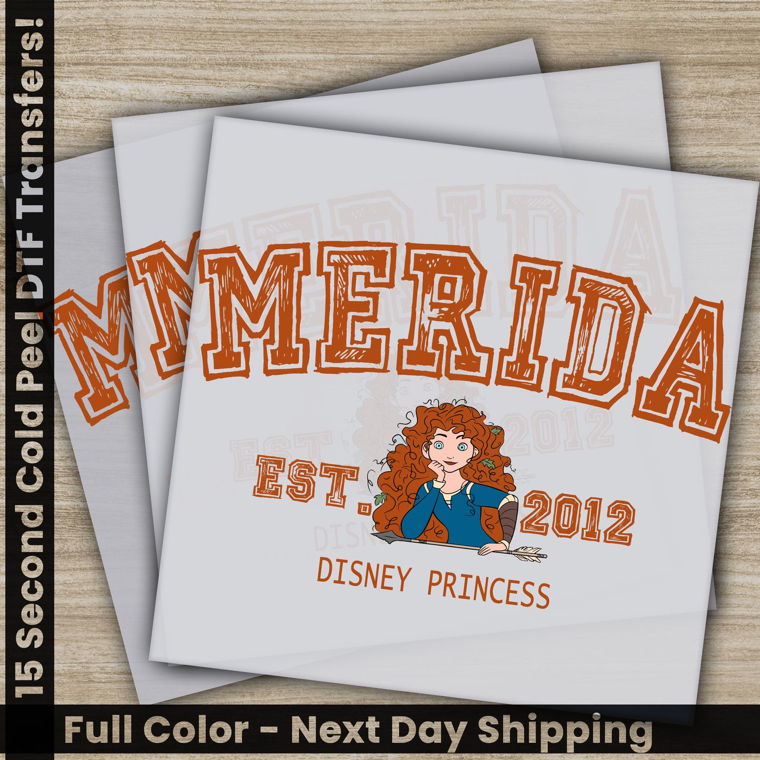 Disney Princess, Ready To Press DTF