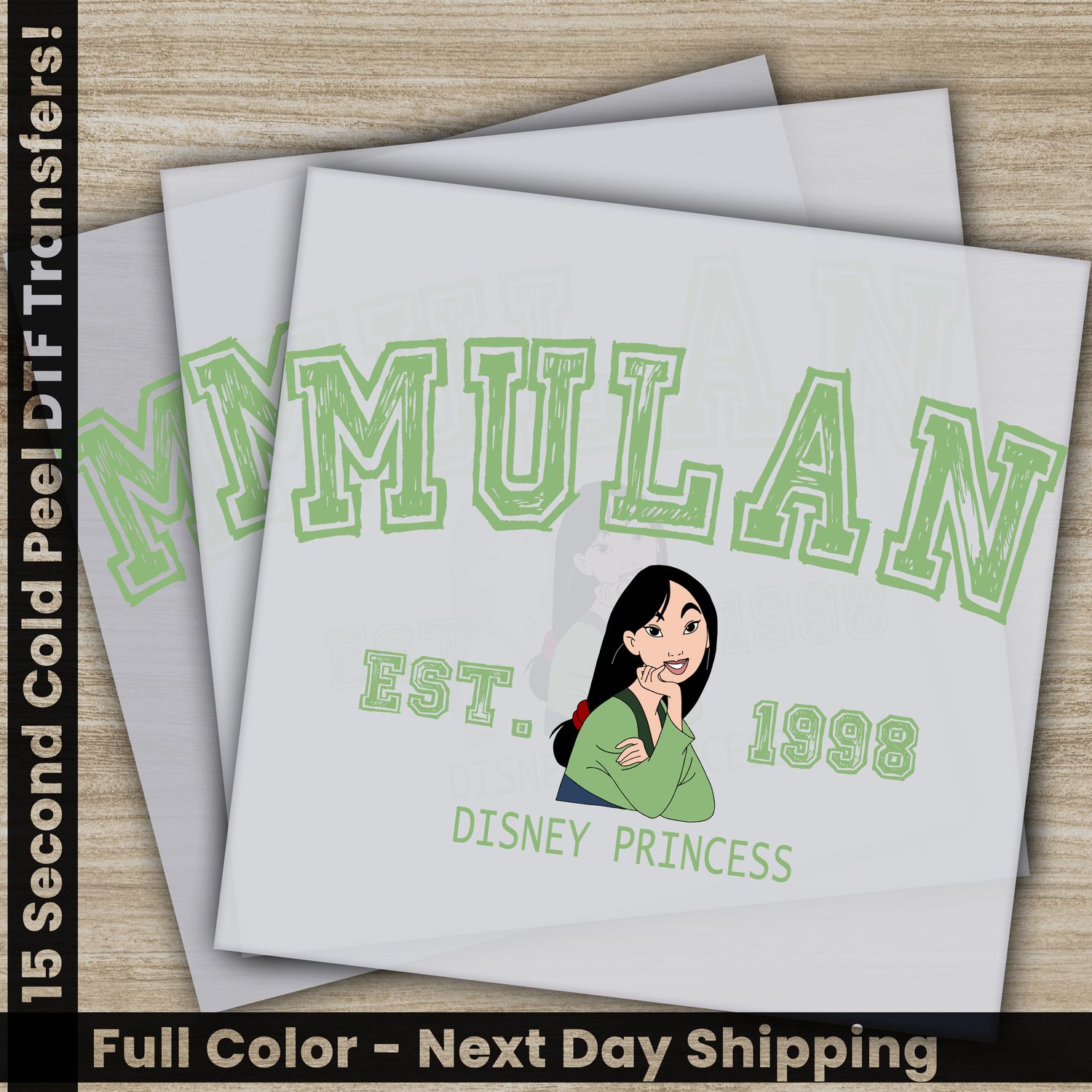 Disney Princess, Ready To Press DTF