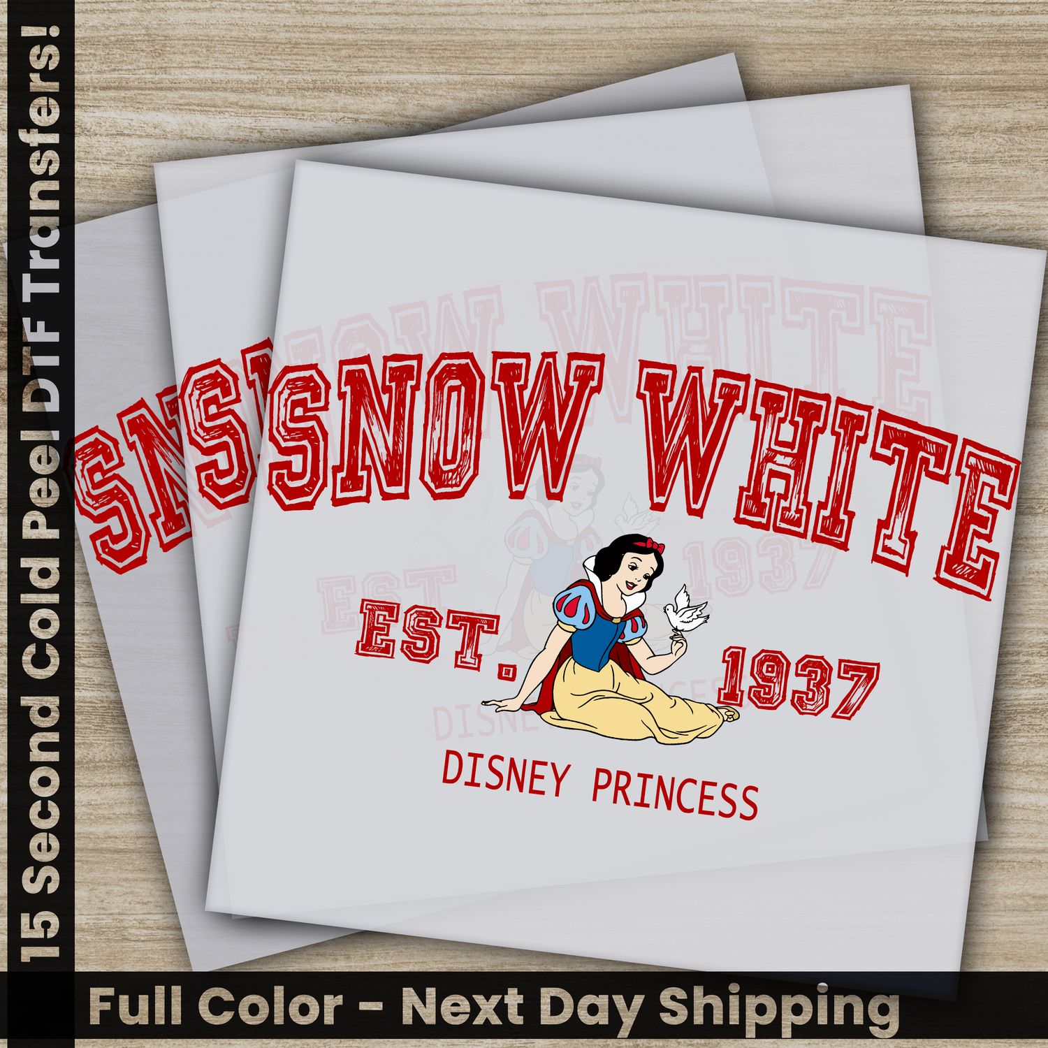 Disney Princess, Ready To Press DTF