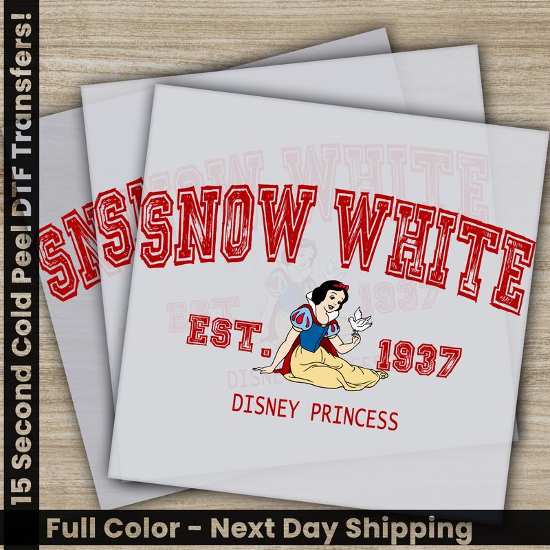 Disney Princess, Ready To Press DTF