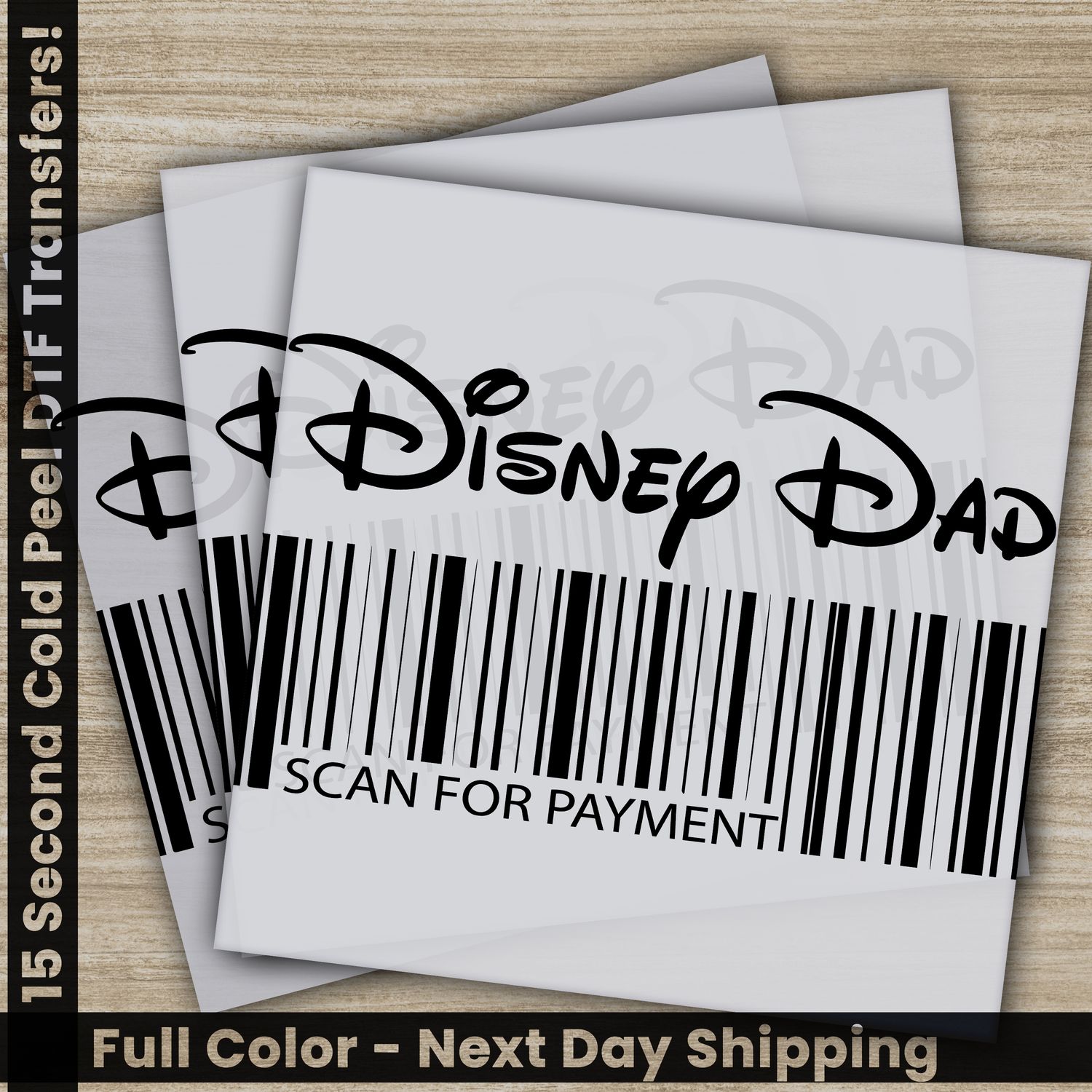 Disney Dad, Ready To Press DTF