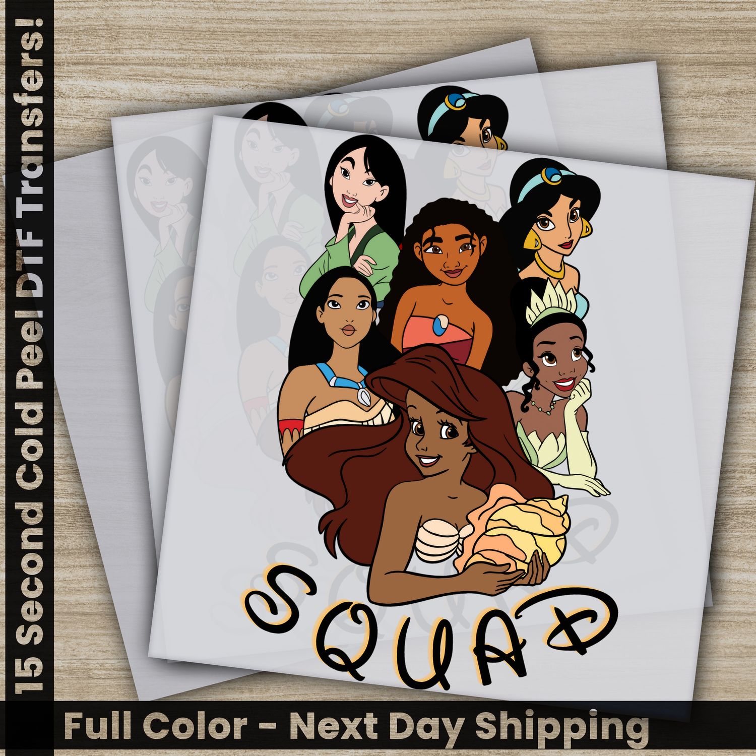Disney, Squad, Ready To Press DTF