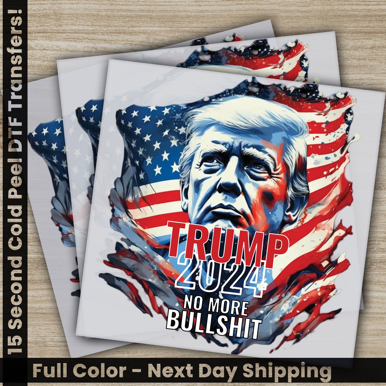 Trump President 2024, Ready To Press DTF
