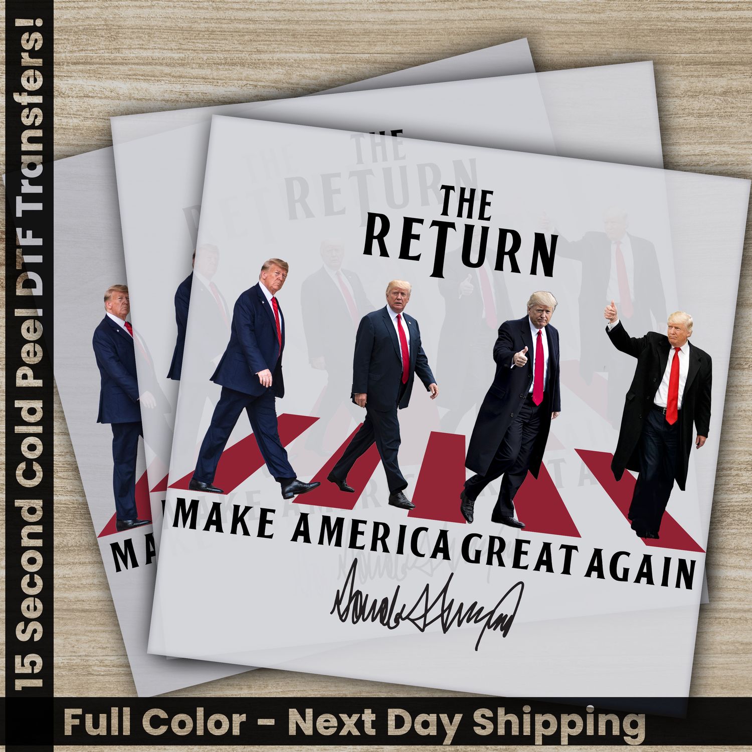 Trump President 2024, Ready To Press DTF