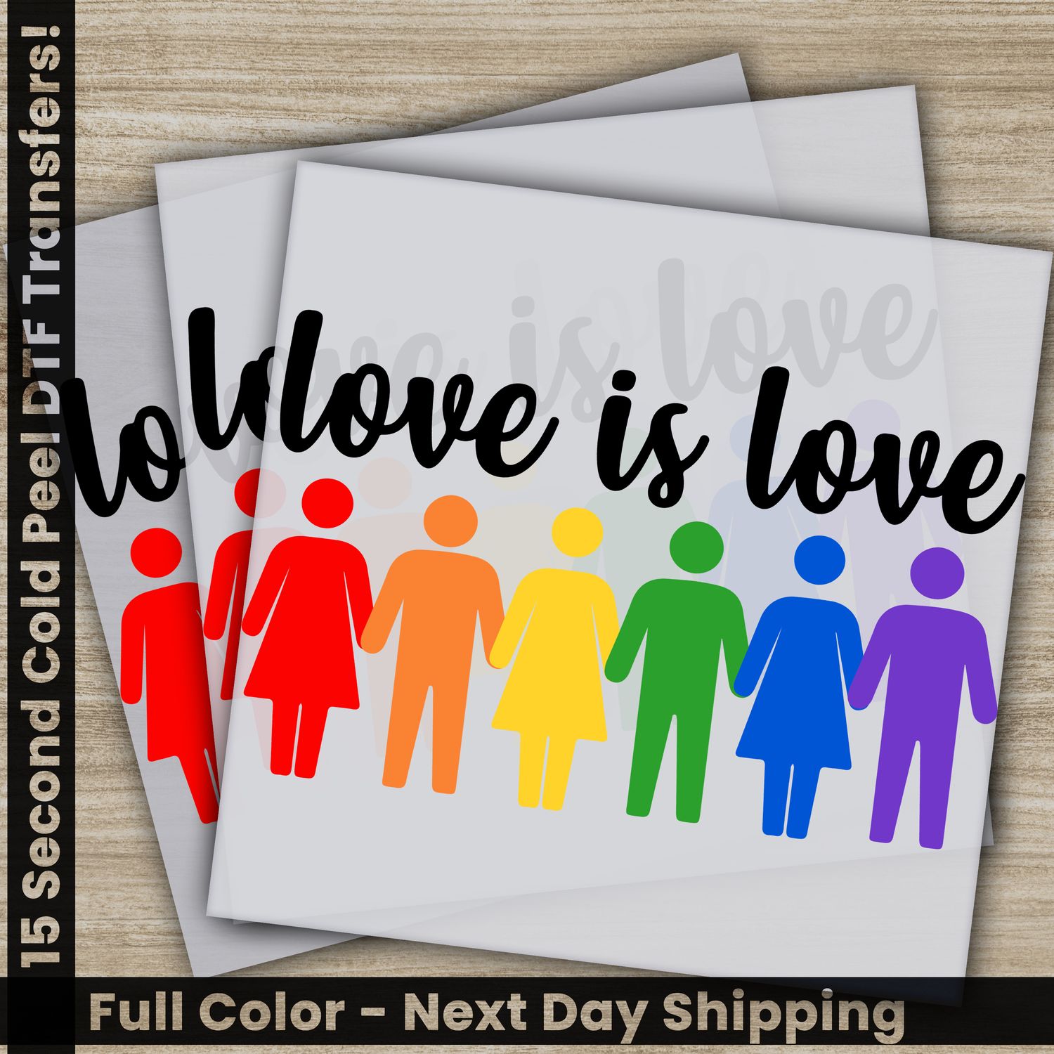 LGBT, Love is Love, Ready To Press DTF