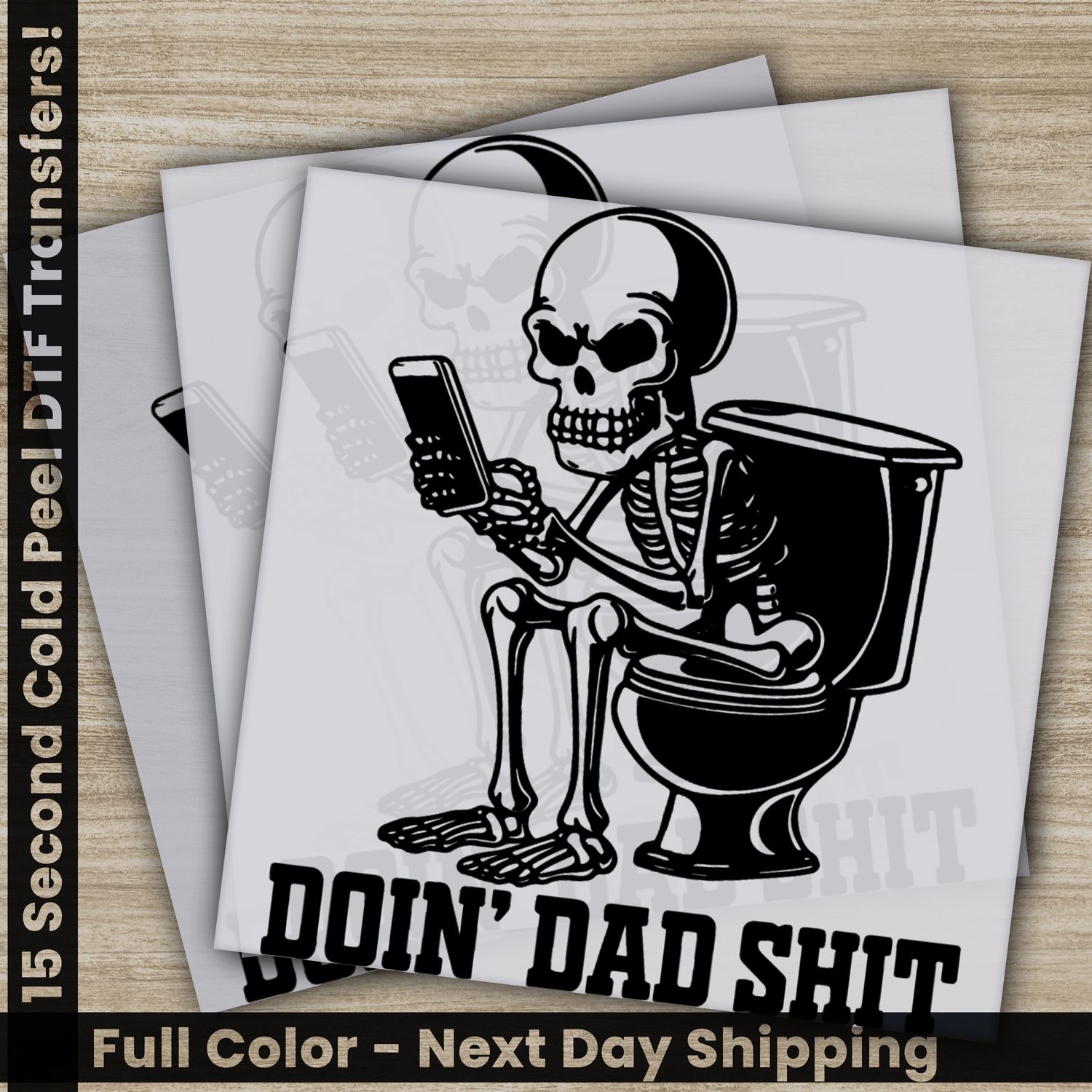 Daddy, Dad, Ready To Press DTF