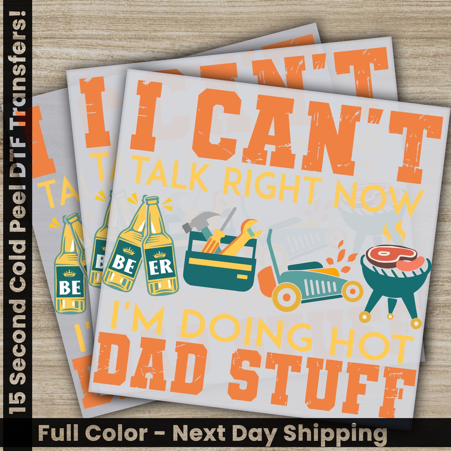 Daddy, Dad, Ready To Press DTF