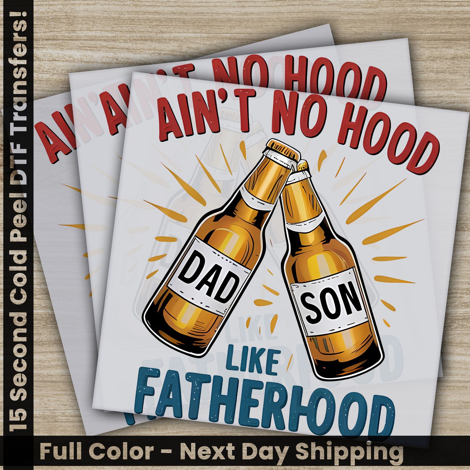 Dad, Husband, Fatherhood, Ready To Press DTF
