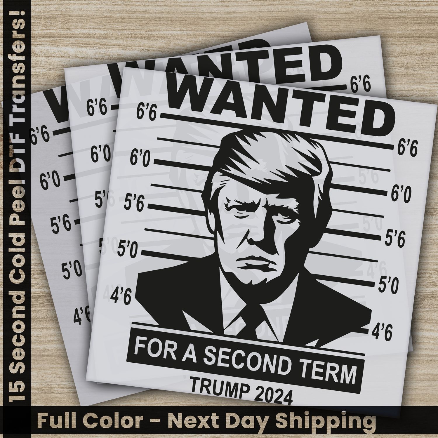 Trump President 2024, Ready To Press DTF