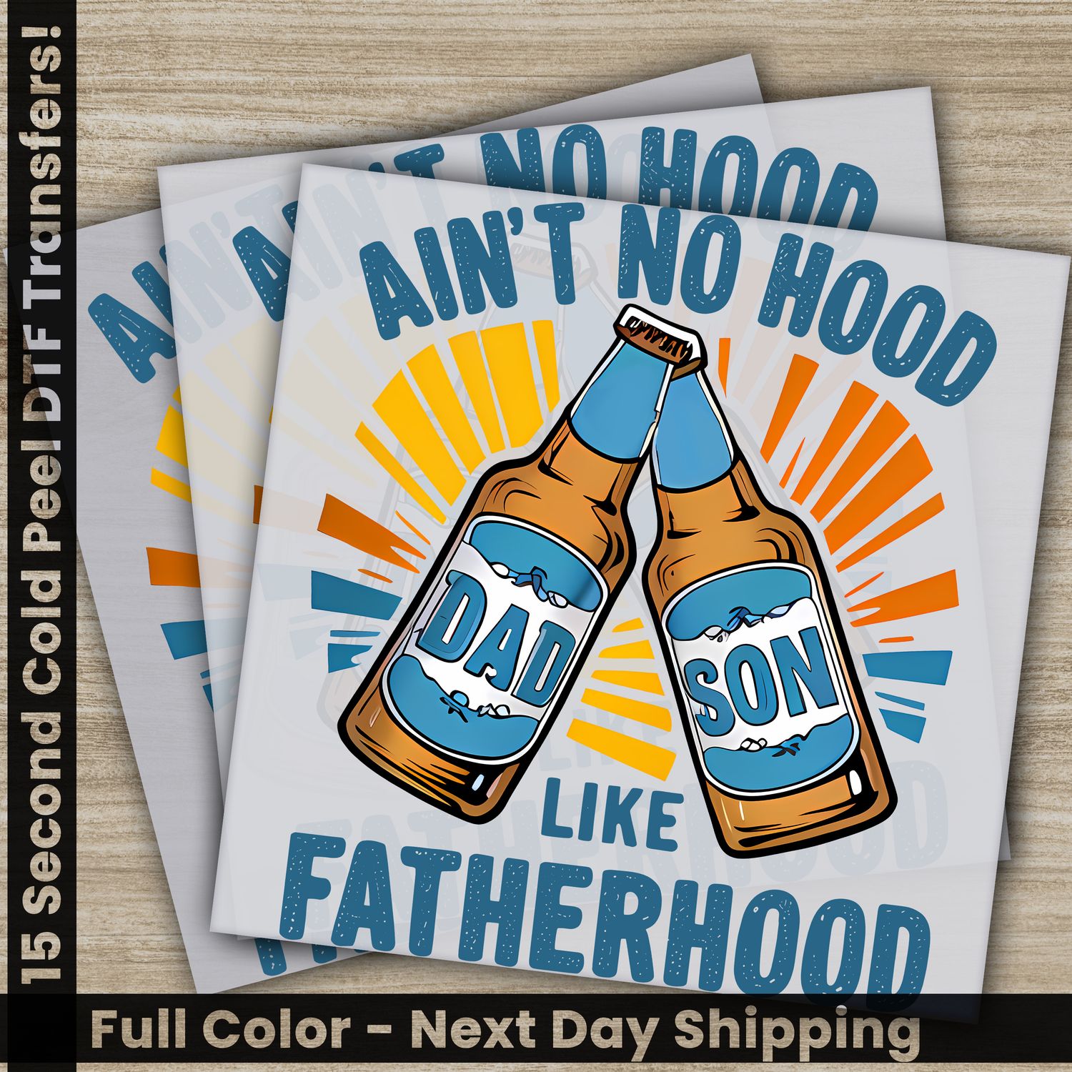 Dad, Husband, Fatherhood, Ready To Press DTF