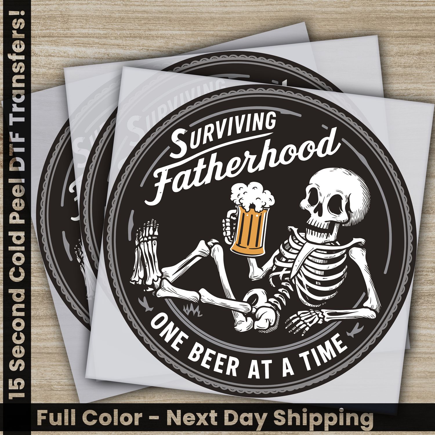 Dad, Fatherhood, Ready To Press DTF